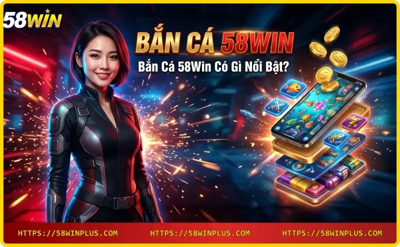 Game bắn cá 58win với đồ họa sắc nét và đa dạng loài cá