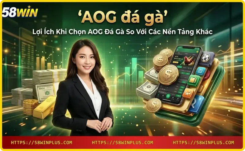 Giao diện AOG đá gà trên điện thoại, phát sóng mượt mà, bảo mật cao, nạp rút nhanh