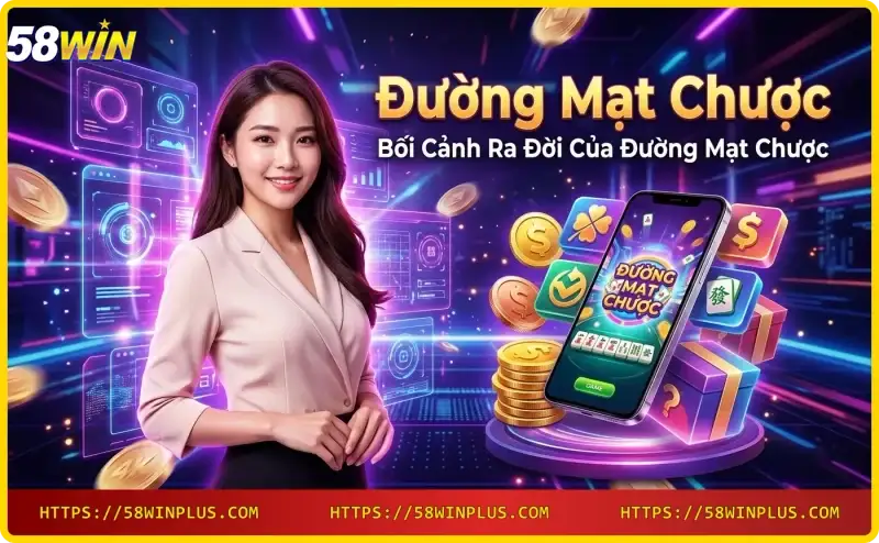 Sự kết hợp giữa bài mahjong truyền thống và slot game hiện đại tại 58WIN